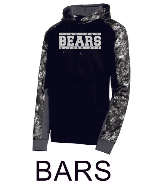 PLE Colorblock Hooded Wicking Sweatshirt- in 2 designs