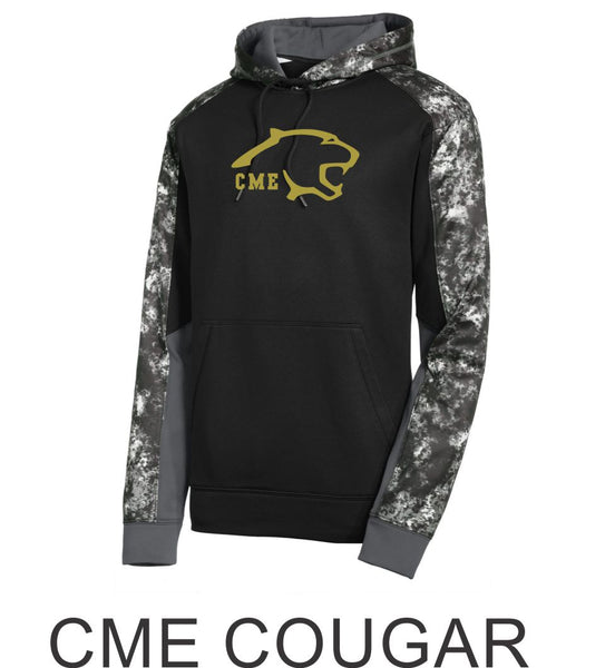 CME Colorblock Hooded Wicking Sweatshirt- in 2 designs
