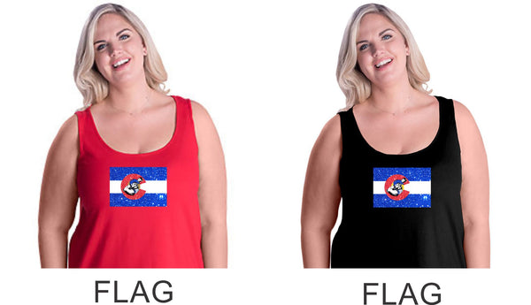 Bulldawgs Curvy Ladies Basic Tank- 4 designs- Matte or Glitter