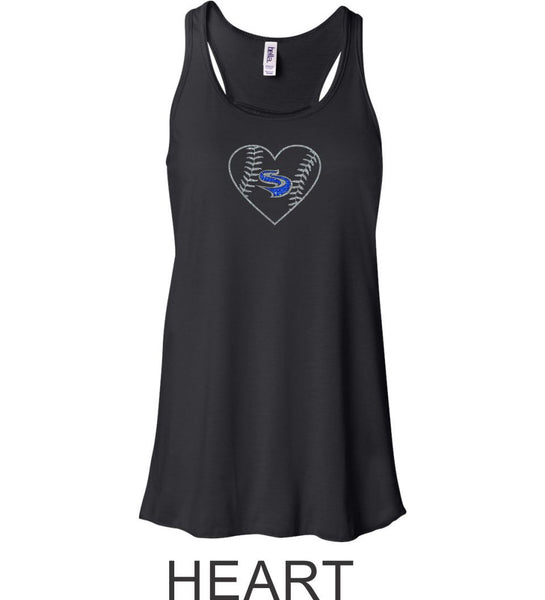 Slammers Flowy Tank- 3 designs- Matte or Glitter