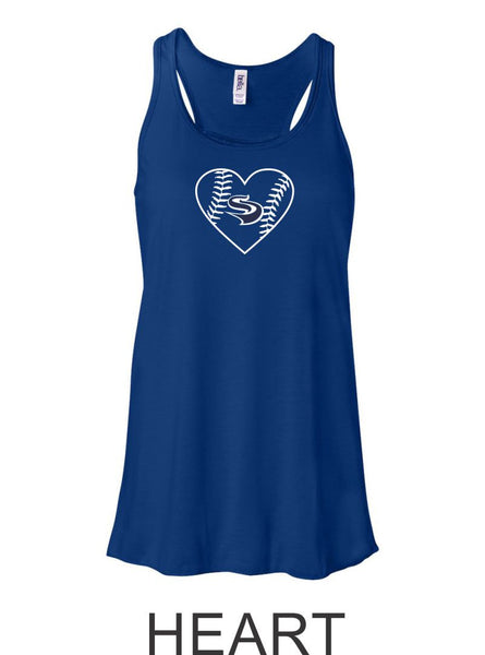 Slammers Flowy Tank- 3 designs- Matte or Glitter