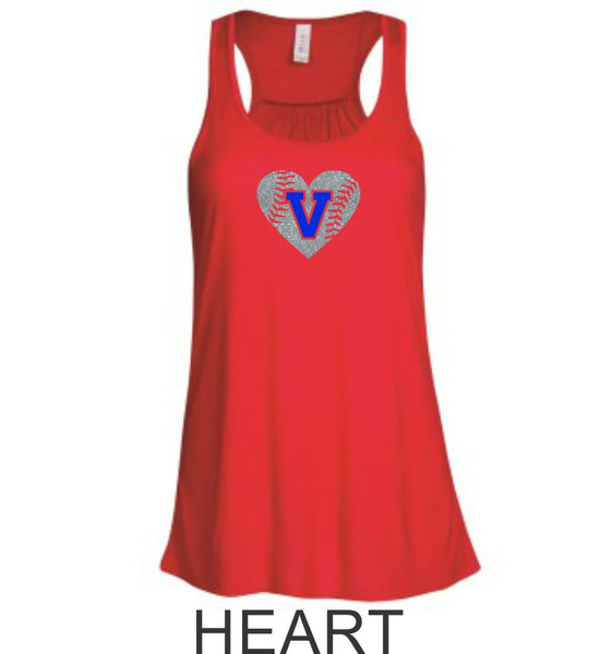 Vipers Flowy Tank- 3 designs- Matte or Glitter
