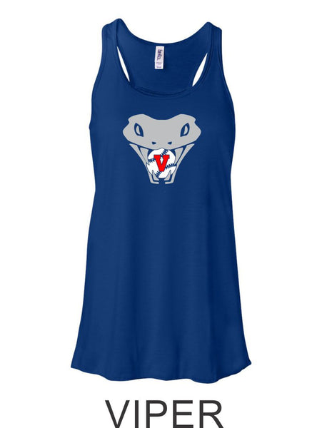 Vipers Flowy Tank- 3 designs- Matte or Glitter