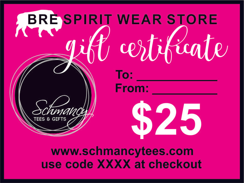 BRE Gift Certificate
