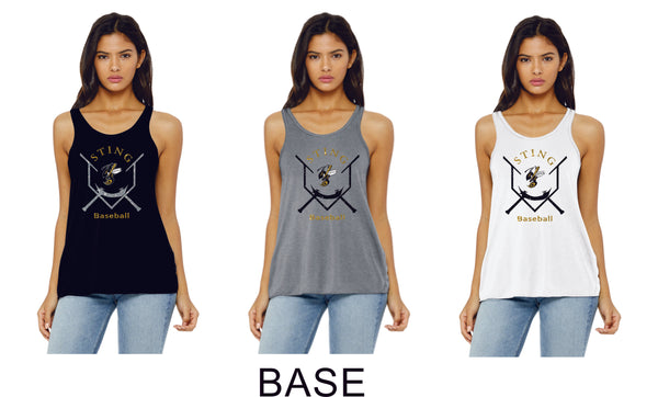 Sting  Ladies and Girls Tank- 3 designs- matte or glitter