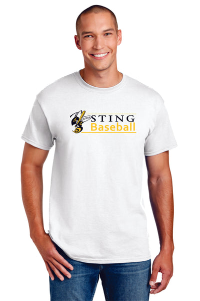 Sting Lines Tee- matte or glitter- 4 colors