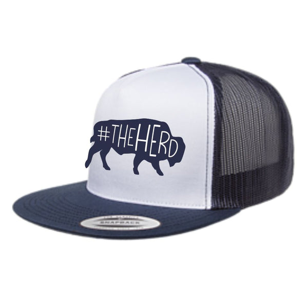 BRE Flat Bill Trucker Hat- 3 Designs