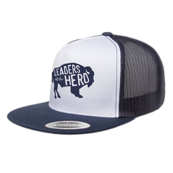 BRE Flat Bill Trucker Hat- 3 Designs