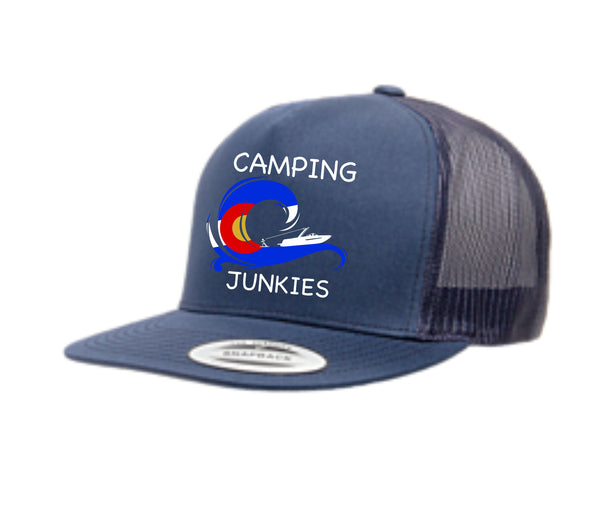 Camping Junkies Trucker Hat