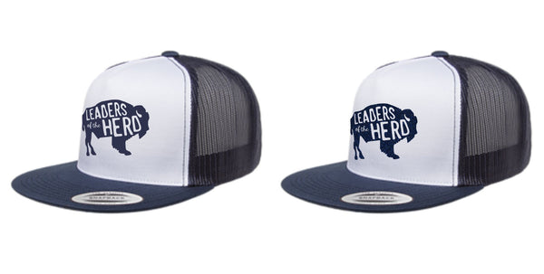 BRE Flat Bill Trucker Hat- 3 Designs