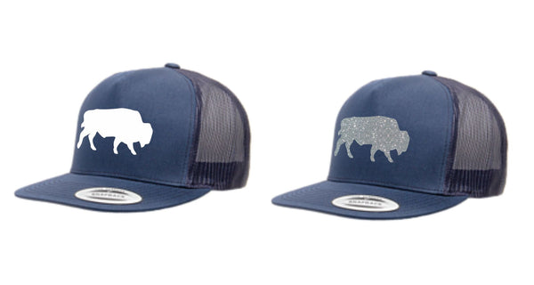 BRE Flat Bill Trucker Hat- 3 Designs