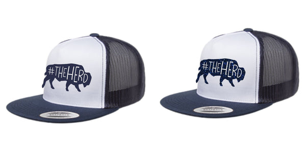 BRE Flat Bill Trucker Hat- 3 Designs