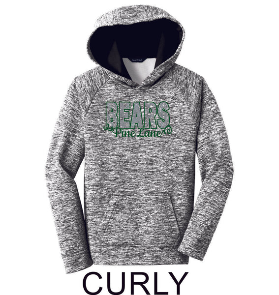 PLE Wicking Heather Hoodie- Youth and Adult Sizes