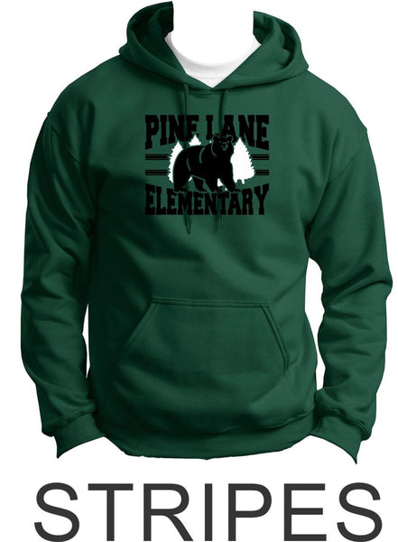 PLE Hooded Sweatshirt- 4 Designs- Matte and Glitter