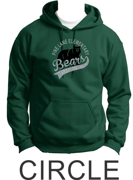 PLE Hooded Sweatshirt- 4 Designs- Matte and Glitter