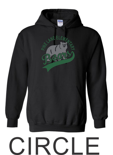 PLE Hooded Sweatshirt- 4 Designs- Matte and Glitter