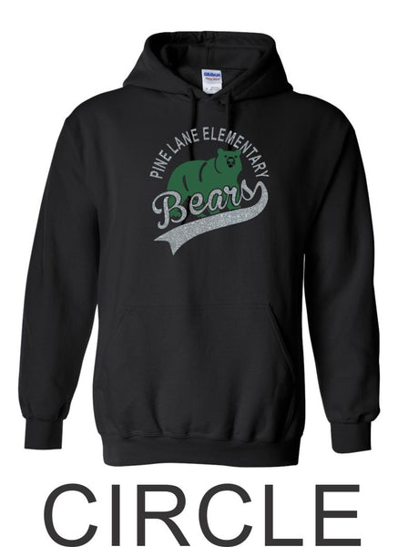 PLE Hooded Sweatshirt- 4 Designs- Matte and Glitter