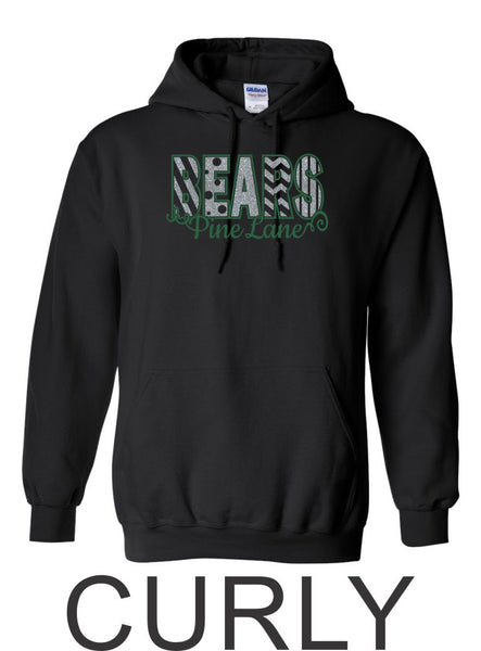 PLE Hooded Sweatshirt- 4 Designs- Matte and Glitter