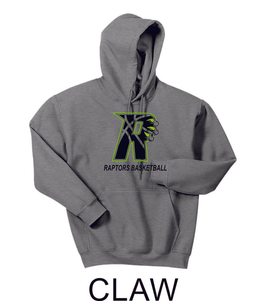Raptors Basketball Hooded Sweatshirt- 5 designs- Matte or Glitter