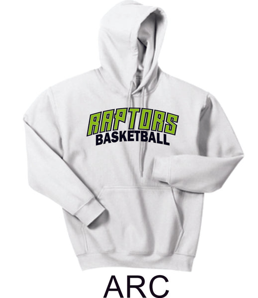 Raptors Basketball Hooded Sweatshirt- 5 designs- Matte or Glitter