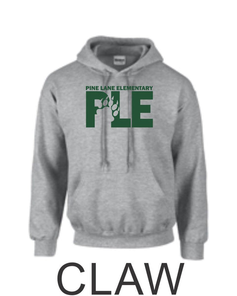 PLE Hooded Sweatshirt- 4 Designs- Matte and Glitter