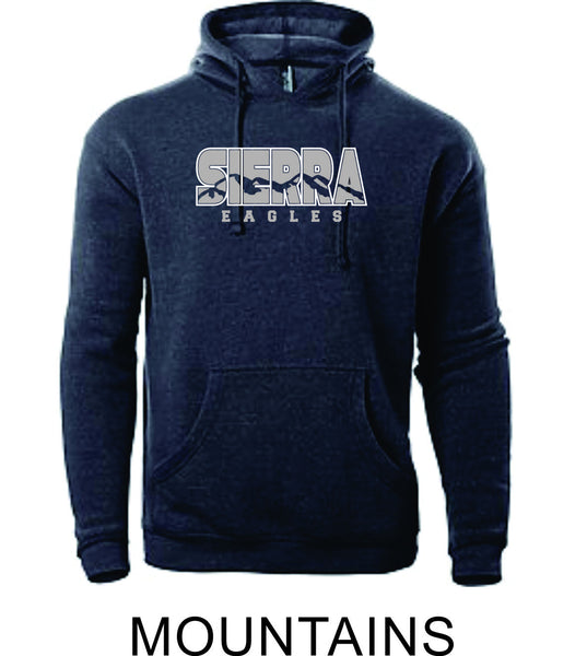 Sierra Premium Unisex Hoodie- 3 Designs- Matte or Glitter