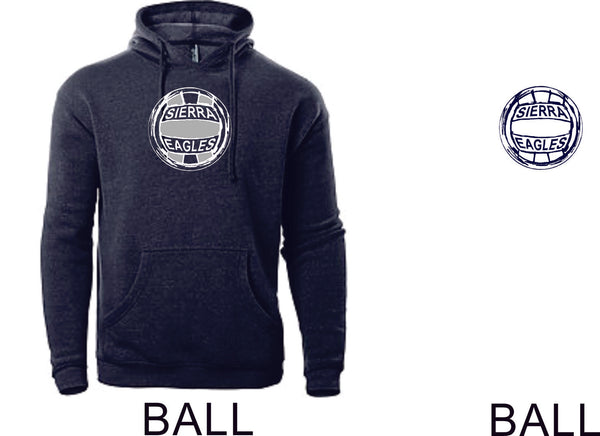 Sierra VOLLEYBALL Premium Unisex Hoodie- 4 Designs- Matte or Glitter