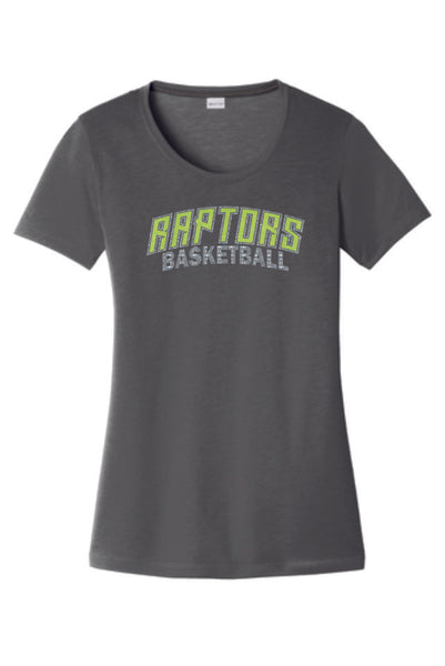 Raptors Sport-Tek Ladies Wicking Tee - 4 Sports