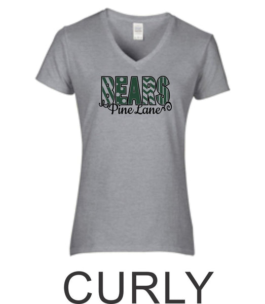 PLE Ladies Short Sleeve Tee- 3 designs- Matte or Glitter