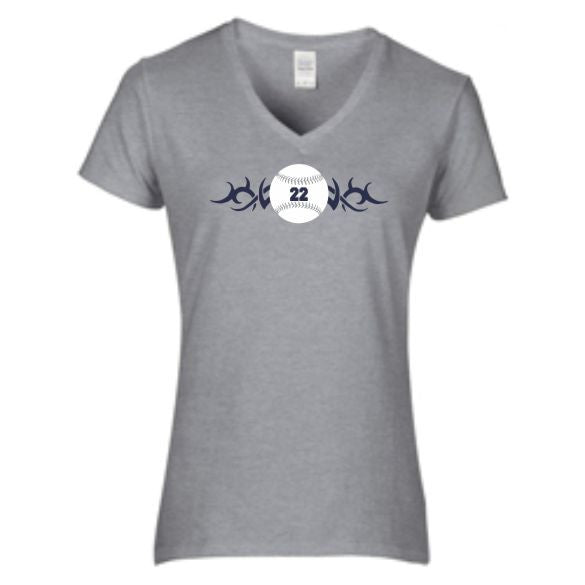 Hawks Ladies Short Sleeve Tattoo Tee