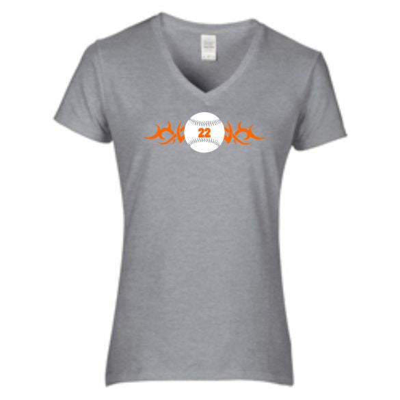 Hawks Ladies Short Sleeve Tattoo Tee