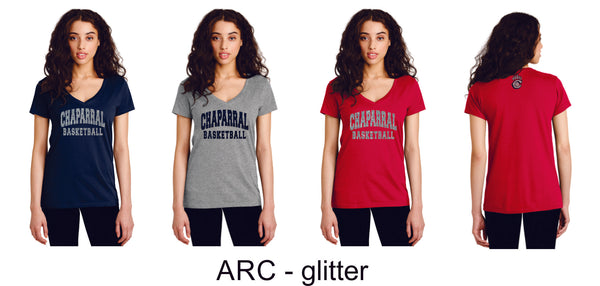 Chap Basketball Legacy Tee- Matte or Glitter- 4 Designs