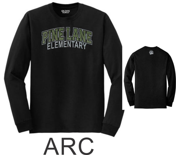 PLE Long Sleeve Tee- 5 designs-Matte or Glitter