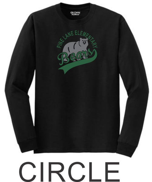 PLE Long Sleeve Tee- 5 designs-Matte or Glitter