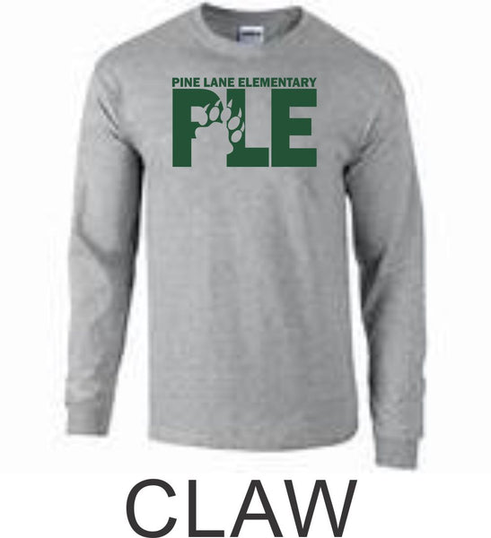 PLE Long Sleeve Tee- 5 designs-Matte or Glitter