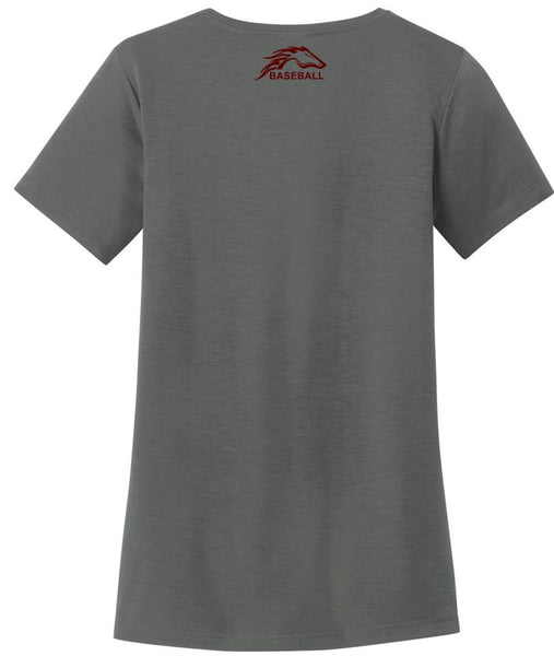 Pondo Baseball Ladies Cotton Touch Wicking Tee- 5 Designs