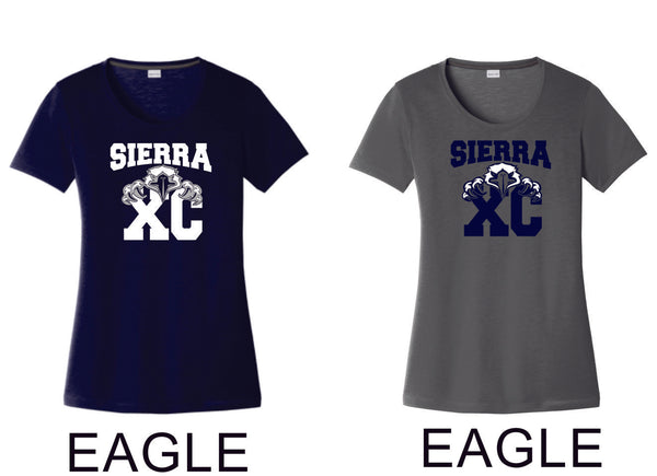 Sierra XCOUNTRY Sport-Tek Ladies Wicking Tee - 4 designs