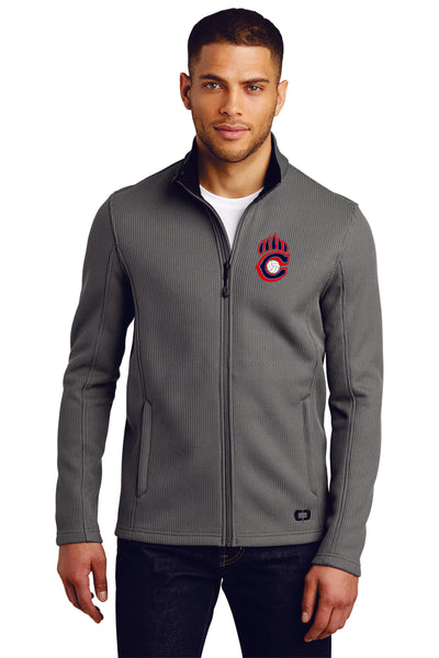 Chap Volleyball Ladies and Unisex Heavy Gauge Knit Jacket- Embroidered