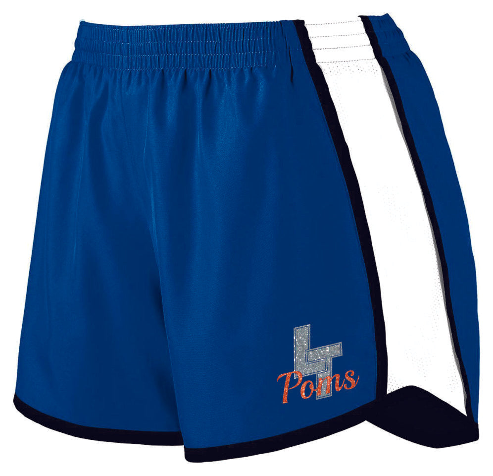 LT Poms Ladies/Girls Running Shorts