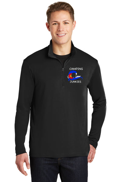 Camping Junkies Lightweight 1/4 Zip- unisex or ladies