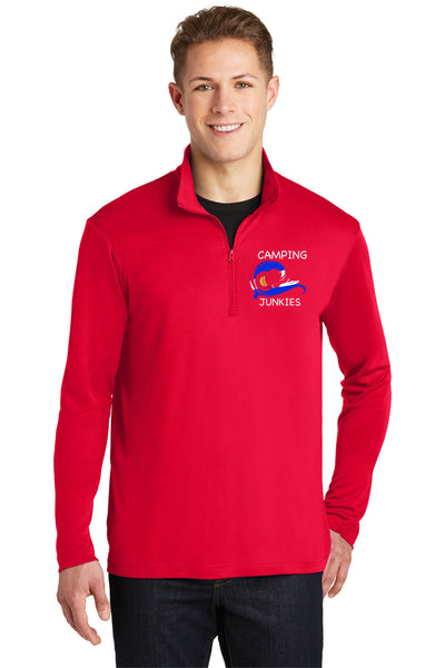 Camping Junkies Lightweight 1/4 Zip- unisex or ladies