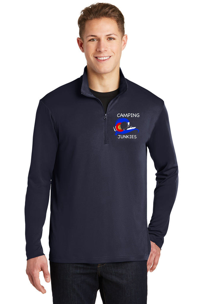 Camping Junkies Lightweight 1/4 Zip- unisex or ladies