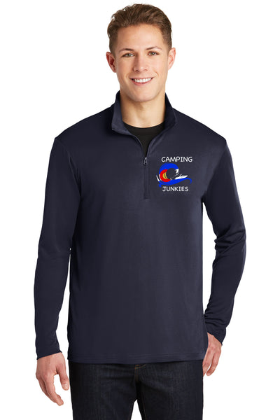 Camping Junkies Lightweight 1/4 Zip- unisex or ladies