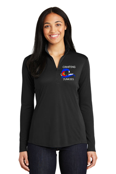Camping Junkies Lightweight 1/4 Zip- unisex or ladies