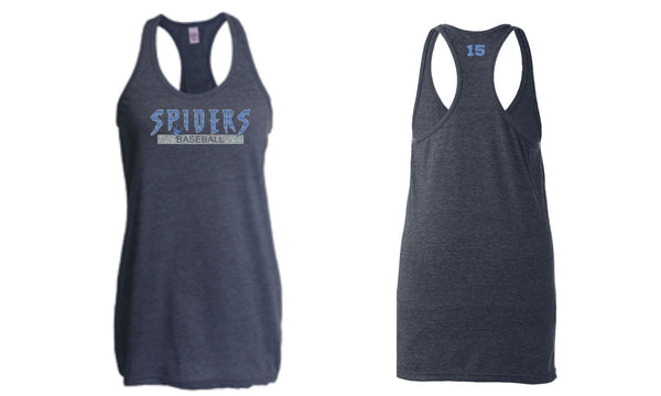 Spiders Racerback Tank- 2 designs- Matte or Glitter