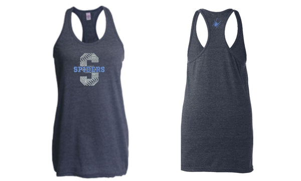 Spiders Racerback Tank- 2 designs- Matte or Glitter