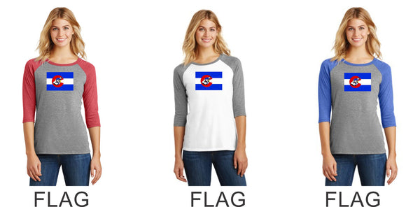 Bulldawgs Ladies Raglan- 4 designs- Matte or Glitter