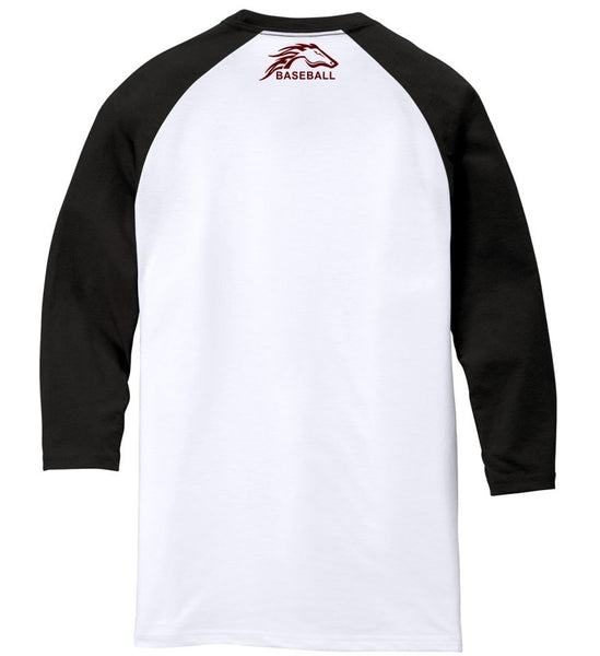 Pondo Baseball Unisex Raglan Tee- 12 Designs- Matte or Glitter