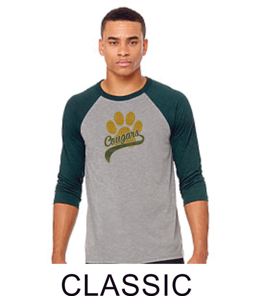 CME Raglan T-Shirt in 2 Designs- Matte and Glitter