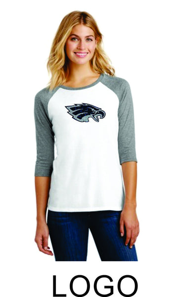 Sierra Ladies Raglan- 3 designs- Matte or Glitter